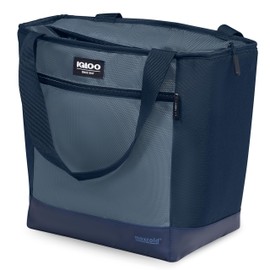 Igloo MaxCold Soft Coolers, Insulated Soft Sided Cooler Bag, Foldable Reusable & Leak Proof Food Grocery Bag, Portable Travel Cooler
