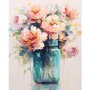 Flowers in Bottle Paint by Numbers Kit for Adults Beginner