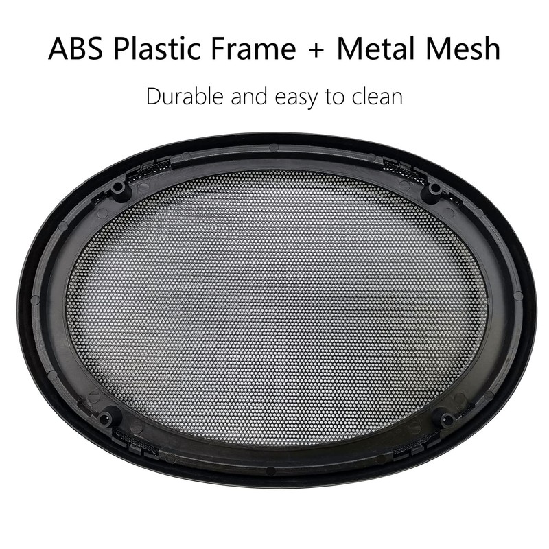 Fuhengli 6" x 9" Speaker Grill Covers, Car Speaker Subwoofer