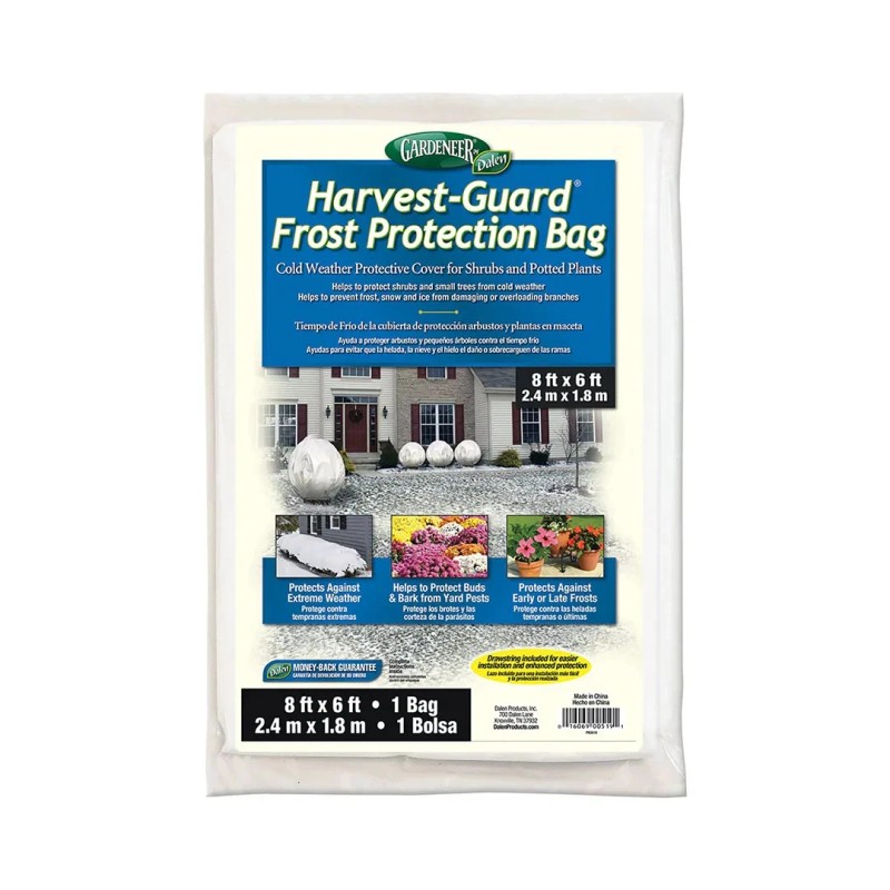 Dalen Harvest-Guard Plant Protector Bag 8ft x 6ft for Cold