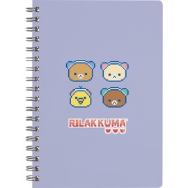 San-X Rilakkuma "Gaming Rilakkuma" B6SP Notebook NY43001 H7.1 x W 4.9 inches (180 x 125 mm)