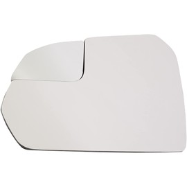 Kool Vue Mirror Glass Compatible with Hyundai Sonata 2015-2019 Heated With Blind Spot Glass Driver Side HY1324104