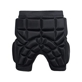 Kids Roller Skating Butt Pad Sports Padded Protective Shorts Pants Skating Hip Protection Cushion Anti‑Drop Shorts Protective Gear for Skateboarding Skiing Skating Riding Cycling(waist 26-37inch)