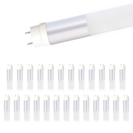 20 Pack - T8 4ft. LED Tube - 16W - Single Ended Power - Direct Wire - 1600 Lumens - 4000K