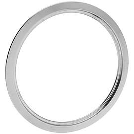 Range Chrome 6" Trim Ring for General Electric, GT6, WB31X5013