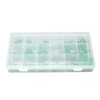 225pcs Car Air Conditioner Seal Ring Kit 18‑Compartment AC O