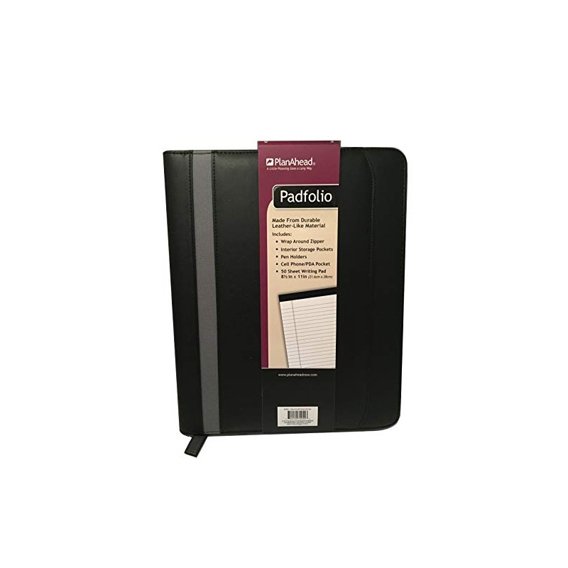 Plan Ahead Zip Padfolio