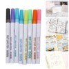8Pcs Double Line Pen Color DIY Drawing Marker Highlighter Stationery