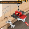 BEAMNOVA 35mm Hinge jig hinge,Drilling Hole Puncher Hinge Jig Drill