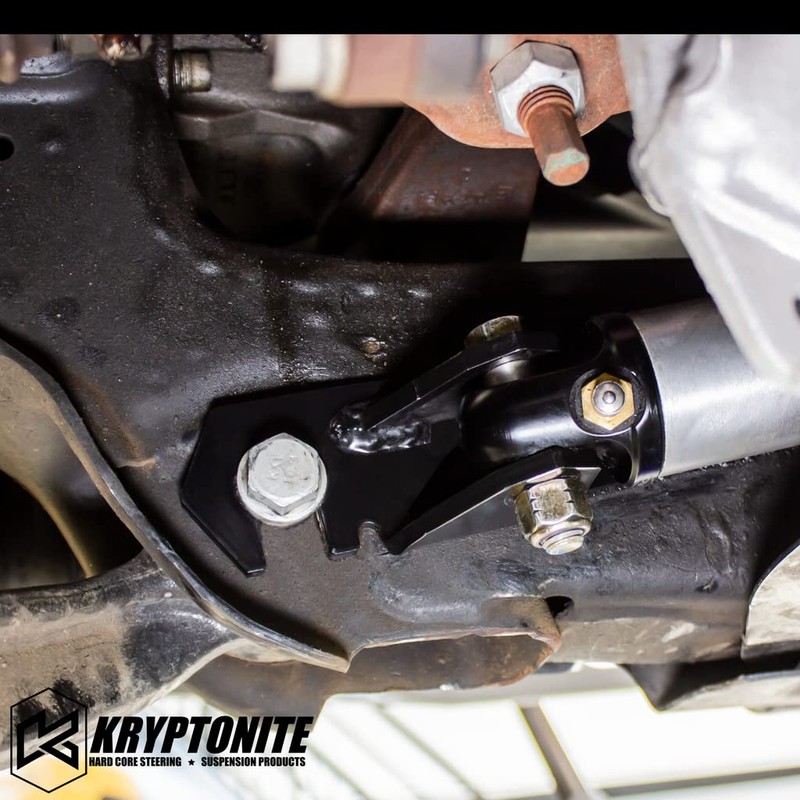Precision Parts Kryptonite Bolt-On Steering Stabilizer Bracket Compatible with 2015-2022