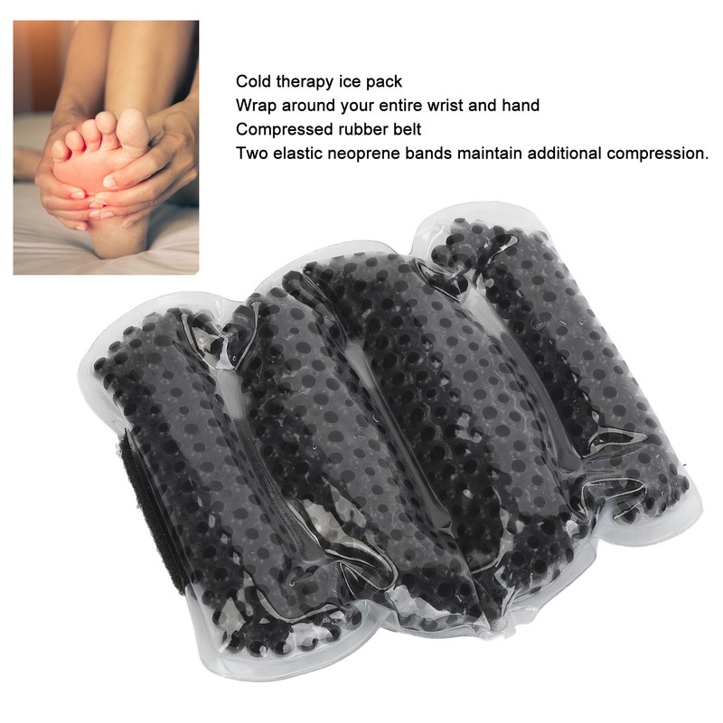 Gel Ice Pack Reusable Fast Joint Swelling Relief Hot Cold