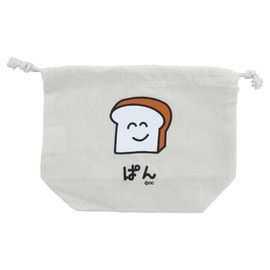 Okutani Corporation Cotton Cloth Approx. W 8.3 x H 6.7 x D 3.5 inches (215 x 21 x 17 x 9 cm), Storage Accessory Bag, Organization, Organization, Gift, Present