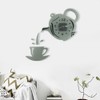 VILLCASE Resin Teapot Clock Mold for Wall - DIY Resin