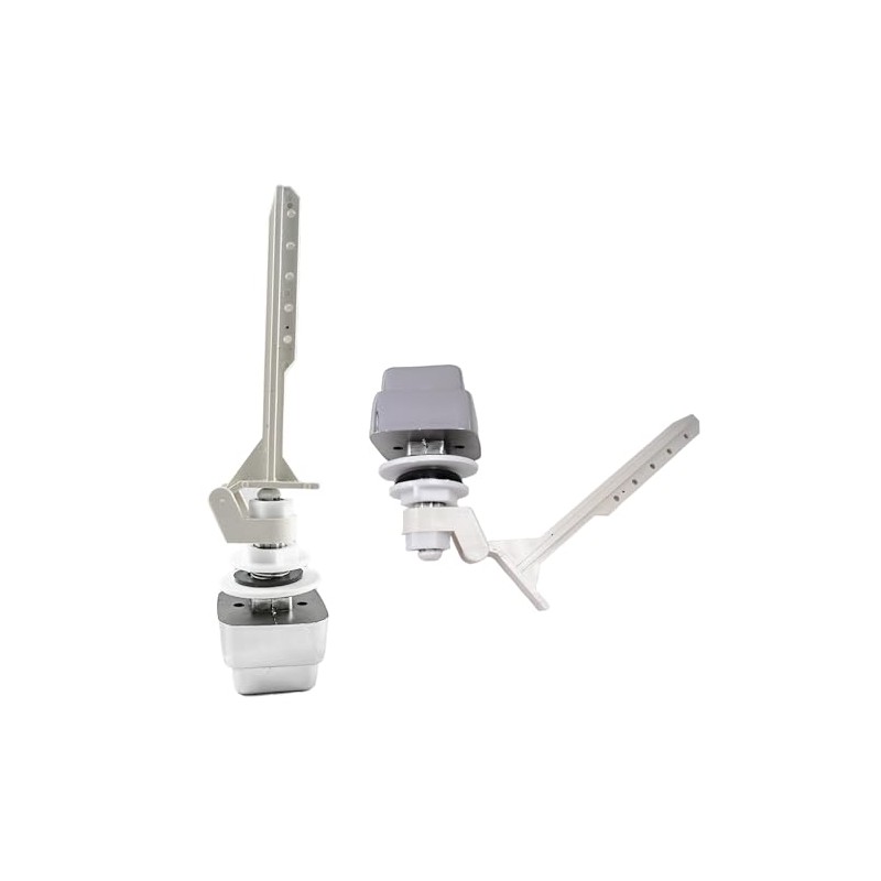 Toilet Handle Tank Flush Lever,Push Button Toilet Tank Handle Replacement