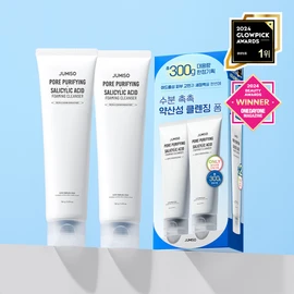 JUMISO Pore Purifying Salicylic Acid Foaming Cleanser 120g Double Set - JUMISO Pore Purifying Salicylic Acid Foaming Cleanser 120g Double Set
