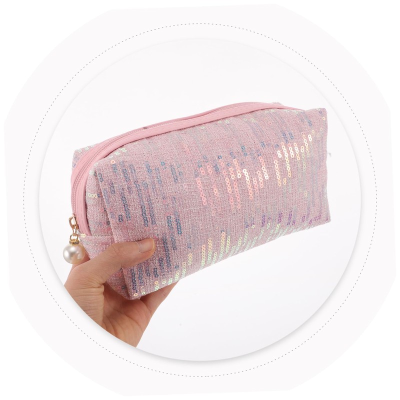 CHILDWEET Cute Portable Travel Makeup Bag for Women Versatile Toiletry