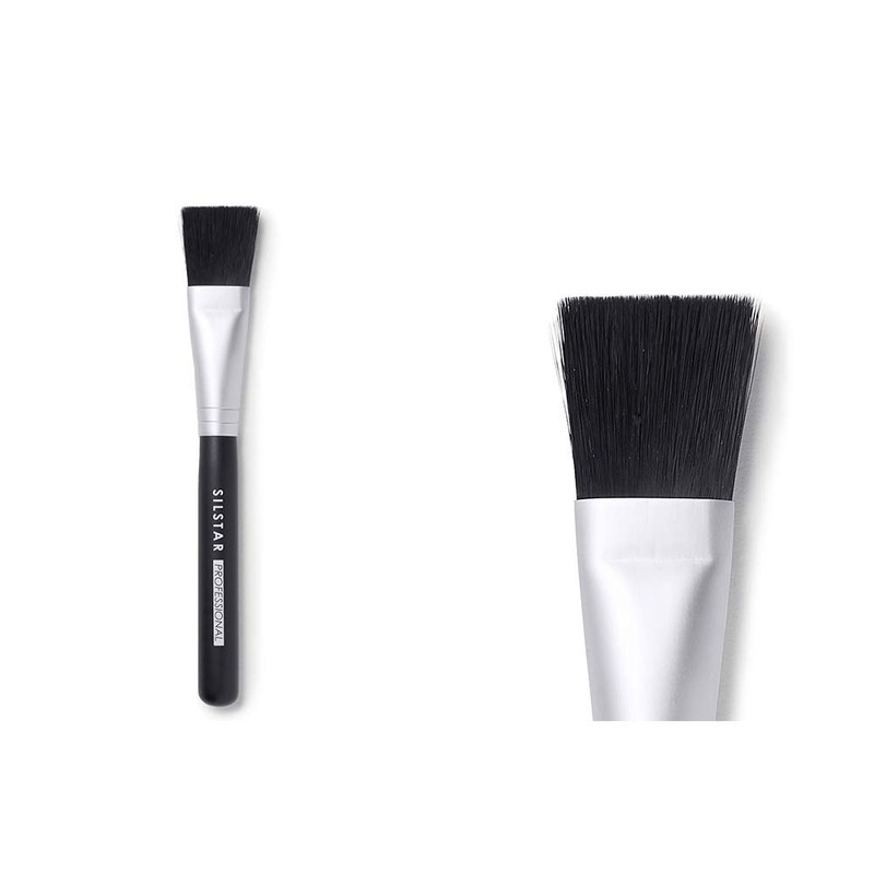 SILSTAR PROFESSIONAL SQUARE FOUNDATION/MASK BRUSH HANDLE MADE IN KOREA 007