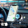 Vacuum Magnetic Suction Cup Phone Mount,360-Degree Rotatable Suction Cup Magnetic