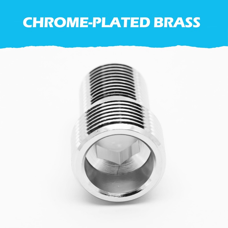 BLUMKRAFT 2 x M1/2"-M3/4" short male connectors, 15 x 21