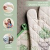 Maison d' Hermine Oven Mitt & Pot Holder 100% Cotton
