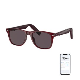 GetD Bluetooth Sunglasses for Men/Women, AI Translator Powered by GPT, 11H Battery, Polarized UV Protection, Smart Eyewear
