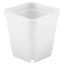 Yinhing Maceta de plástico, 20 Piezas macetas Modernas para suculentas cuadradas Decorativas, Ideales para Oficina y hogar