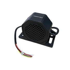 Redpart 12-36V MULTI TONE 107dB REVERSING ALARM WHITE NOISE/BEEPING/STANDARD 4 WIRE