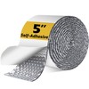 Double Bubble Reflective Foil Insulation Tape, Self-Adhesive Ac Pipe Insulation