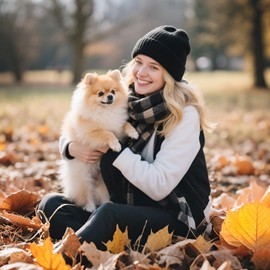 Beanies Hats Men Beanie for Women Winter Knitted Hat, Soft Ski Hat Warm Blank Bulk Black