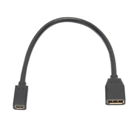 Displayport Adapter 8K Mini Display Port Female to DP Female Extension Pair Wiring DP to Mini DP Transfer Cable