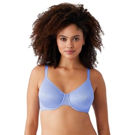 Wacoal Women's Back Appeal Underwire Bra, Blue Hydrang, 40DDD