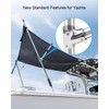 HZSIFU Boat Rail Fitting for 7/8'' Tube, Marine Stainless Steel
