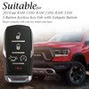 Vitodeco Genuine Leather Smart Key Fob Case Cover Protector Compatible
