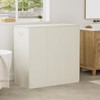 WOWLIVE 180L Laundry Hamper with Lid 3 Section,Large Laundry Basket