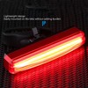 Bike Taillight USB Rechargeable IPX5 Waterproof Warning Function Lightweight Adjustable