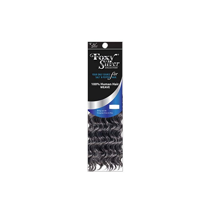 Foxy Silver (Weave - Salon Deep Wave) 12 inch -