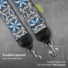 Bag Strap Crossbody Handbag Straps, Jacquard Embroidered 2" Wide Soft