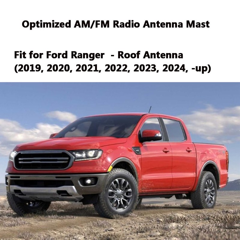GN1Z-18A886-A Radio Antenna Mast Fit for Ford Ranger (2019-2026) |