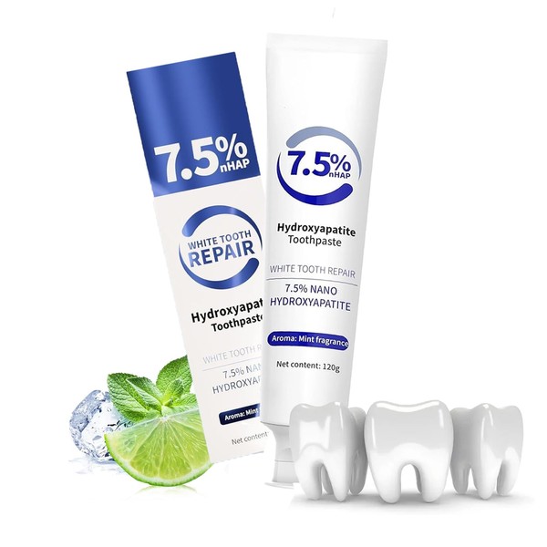 Yawlex 7.5% Hydroxyapatite Toothpaste Hydroxyapatite Toothpastes for Enamel Protection and