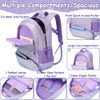 Meisohua School Backpack for Girls Shiny Glitter Backpack for Girls