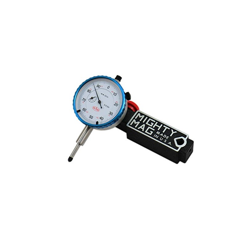Mighty Mag 400-1 Universal Magnetic Base + 0-0.5" Dial Indicator