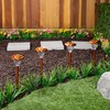 Alpine Corporation LBM174SLR-4 Solar Copper Stainless Steel Pathway LED Lights,