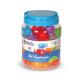 Learning Resources Snap-n-Learn Alphabet Elephants