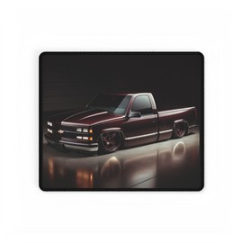 Bagged OBS Chevy Truck Design Desk Mat