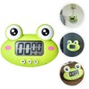 FELTECHELECTR Adorable Cartoon Timer Frog Household Countdown Clock Student Learning