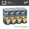Scott Shop Original Heavy Duty Towels (32992), Blue, Cloth-like Paper