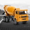 1:60 Mixer Truck Model Simulation Alloy Engineering Vehicle Concrete Truck