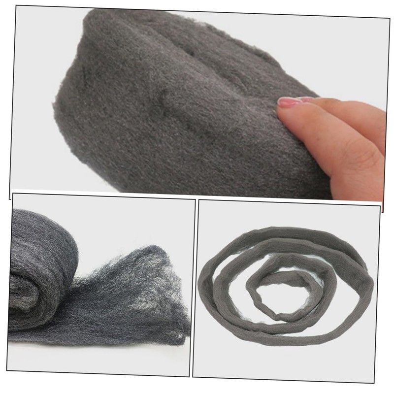 Mobestech 5pcs Steel Wool Mouse Hole Filler Barrier Against Mice