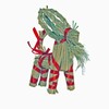 Straw Goat (Julbock) 8In H, H1-176-8, Straw Yellow