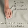 STUDIO Basic Terry Fitted Sheet 180 x 200 cm, Cotton